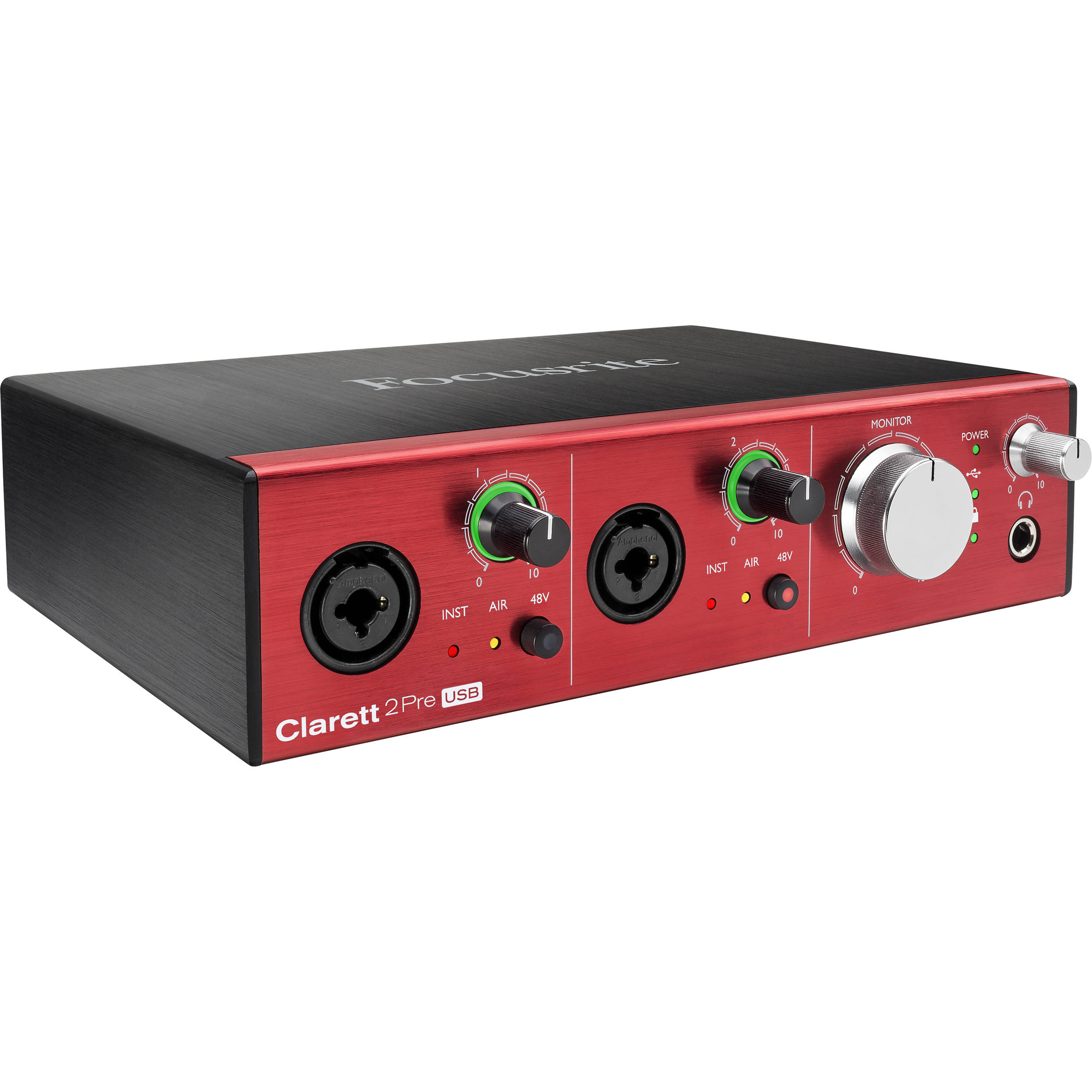 Focusrite Clarett 2Pre USB : 2 Input Audio Interface - Image 2