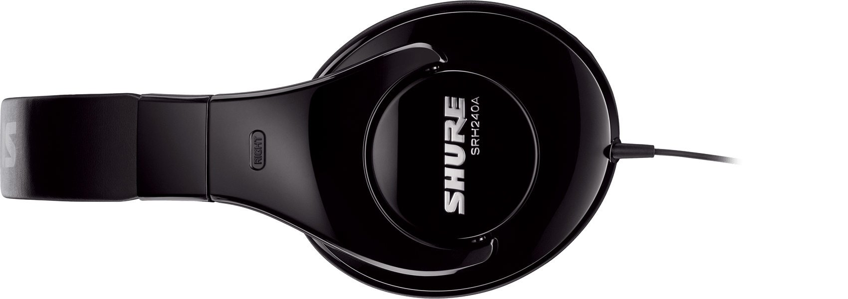 Shure SRH240A : Professional Closed Back DJ Headphones - Image 3