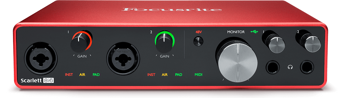 Focusrite Scarlett 8i6 G3 : 8 Input Audio Interface - Image 5