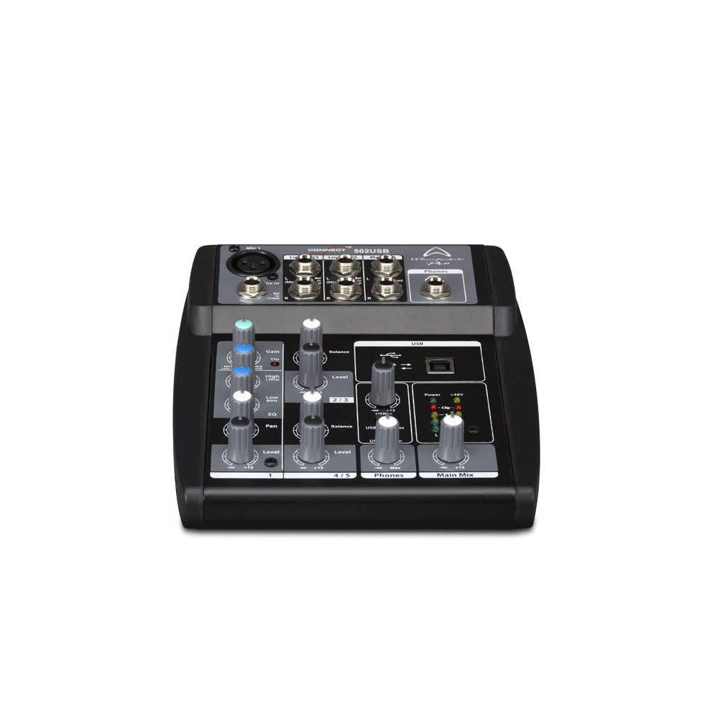 Wharfedale Connect 502 USB : 5 Input Mixer - Image 2