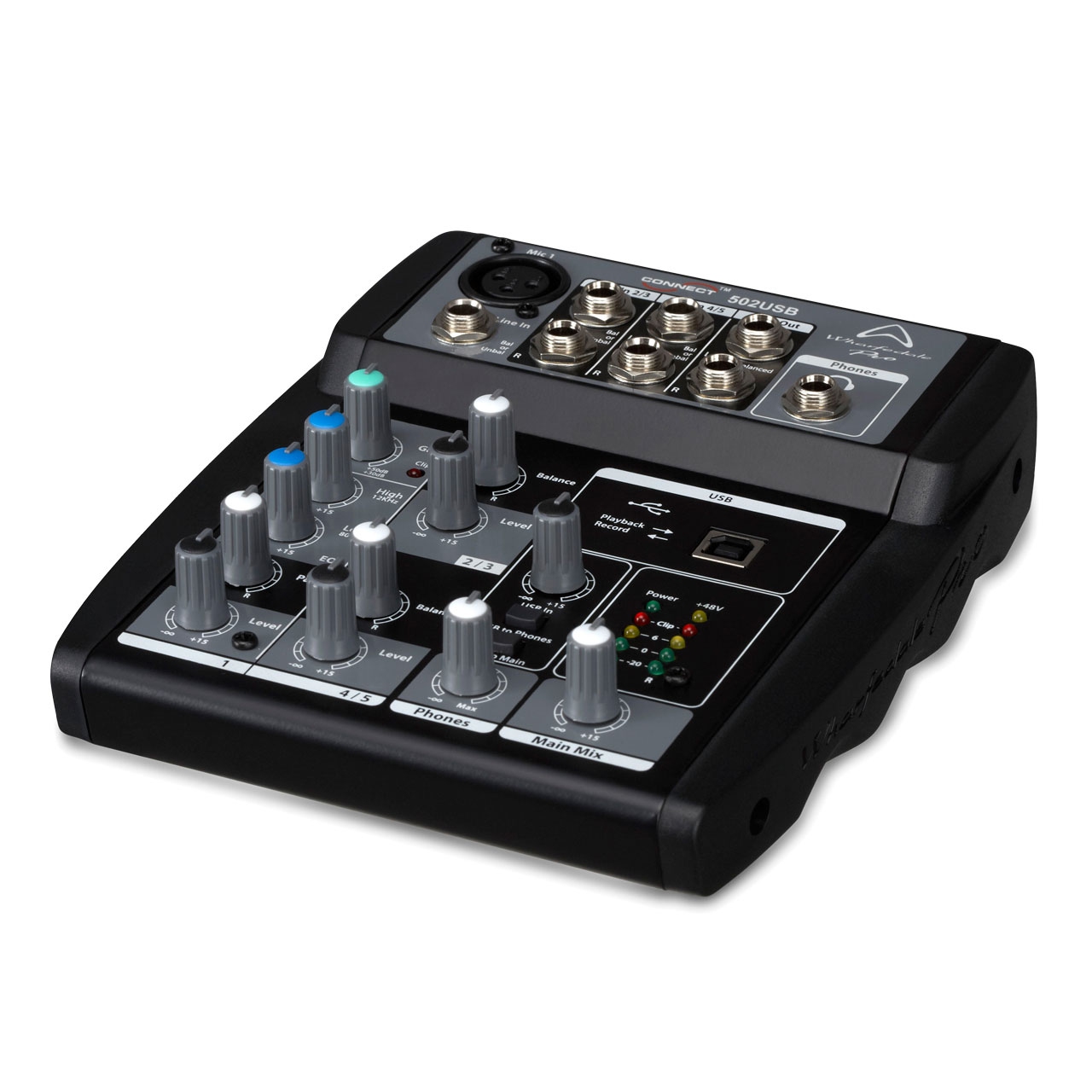 Wharfedale Connect 502 USB : 5 Input Mixer