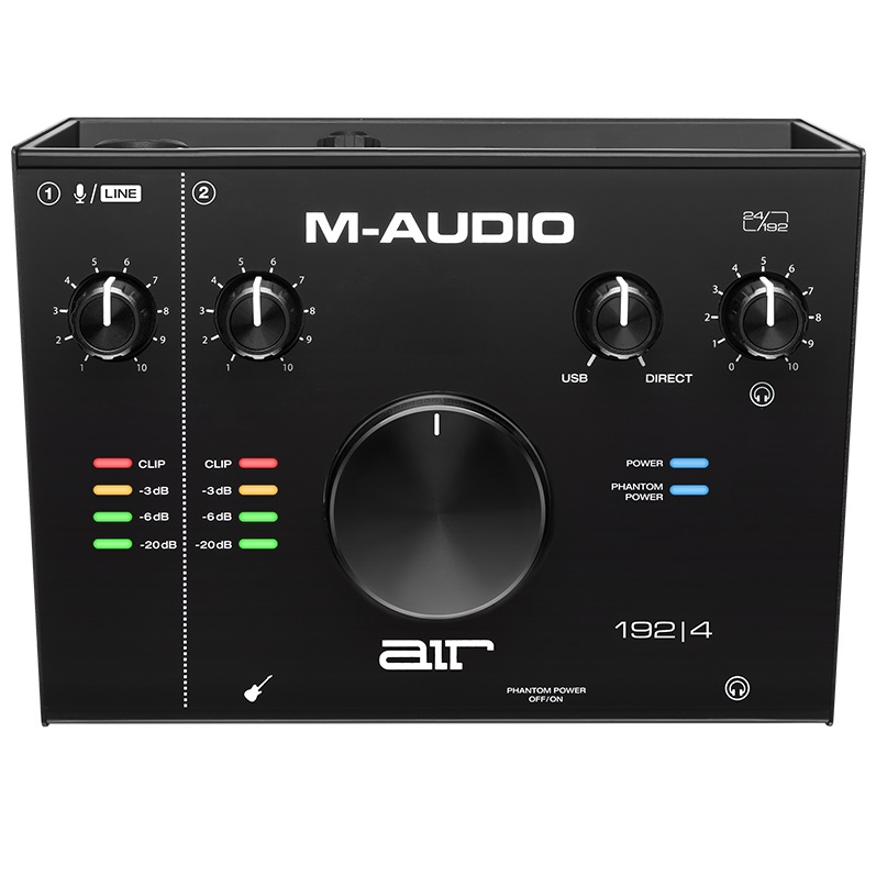 M-Audio AIR 192X4 : 2 In 2 Out USB Audio Interface