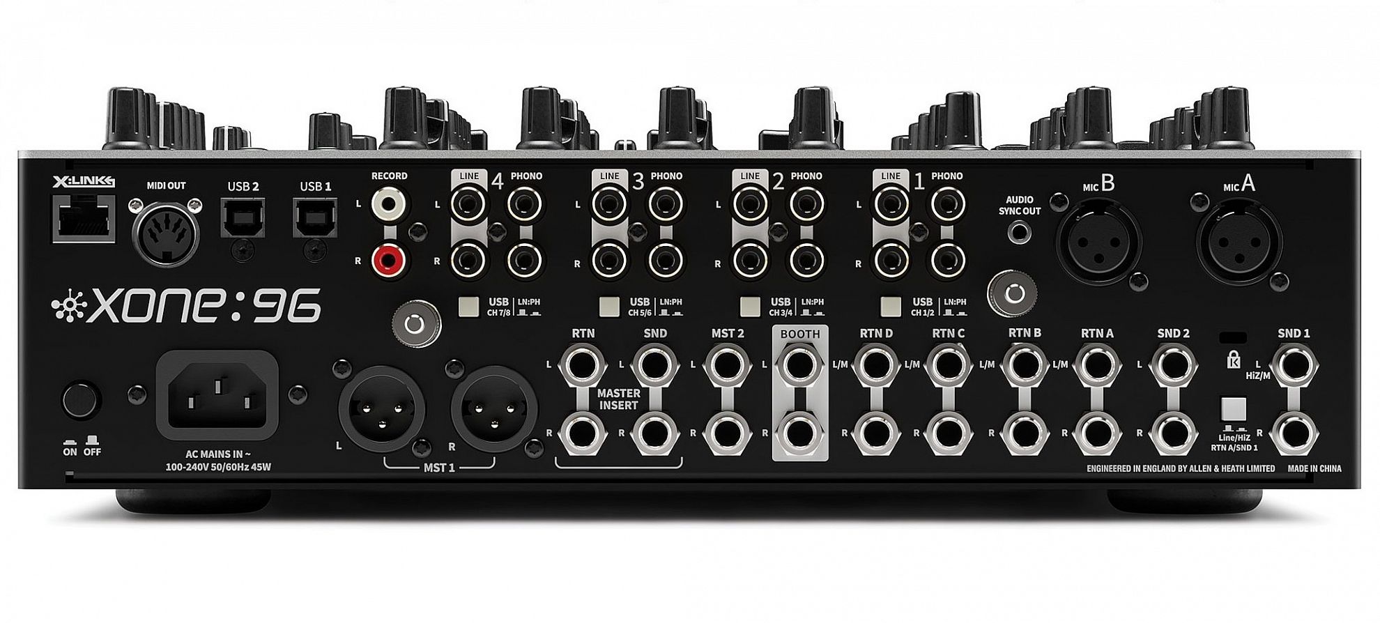 Allen & Heath Xone 96 : Analogue DJ Mixer - Image 5