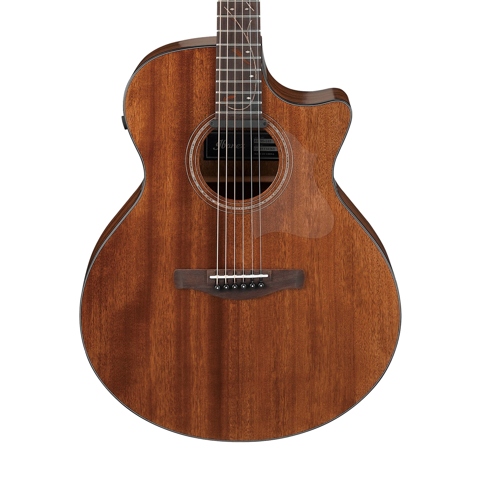 Ibanez AE295-LGS Acoustic Guitar w/ EQ : Natural Low Gloss - Image 2