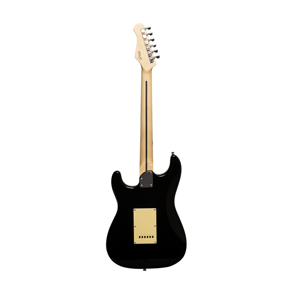 Stagg Standard "S" SES30 BK Electric Guitar : Black - Image 2