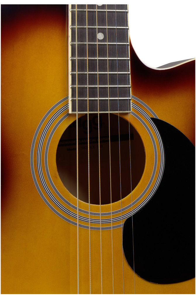 Stagg SA20ACE Sunburst Auditorium Acoustic Guitar w/ EQ - Image 3