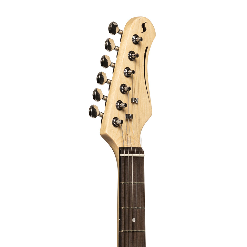 Stagg Standard "S" SES30 BK Electric Guitar : Black - Image 5