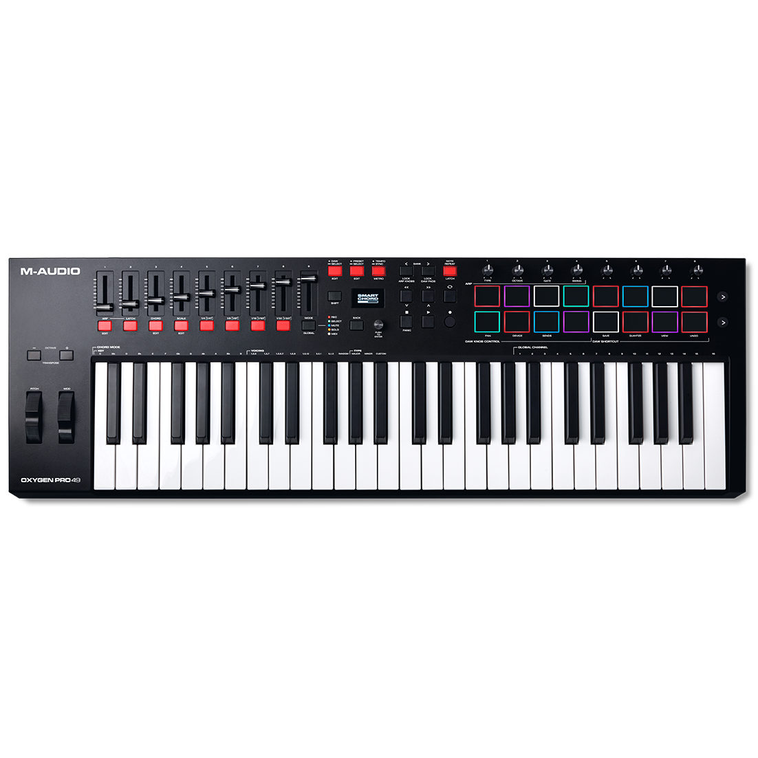 M-Audio Oxygen Pro 49 : 49 Key USB / MIDI Keyboard Controller