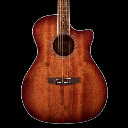 Cort GA-MEDX M Grand Auditorium Acoustic Guitar w/ EQ : Open Pore - Image 3