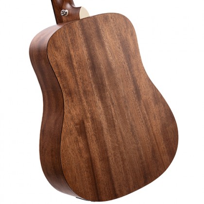 Cort Earth Mini-E Adirondack Acoustic Guitar w/ EQ : Open Pore - Image 4