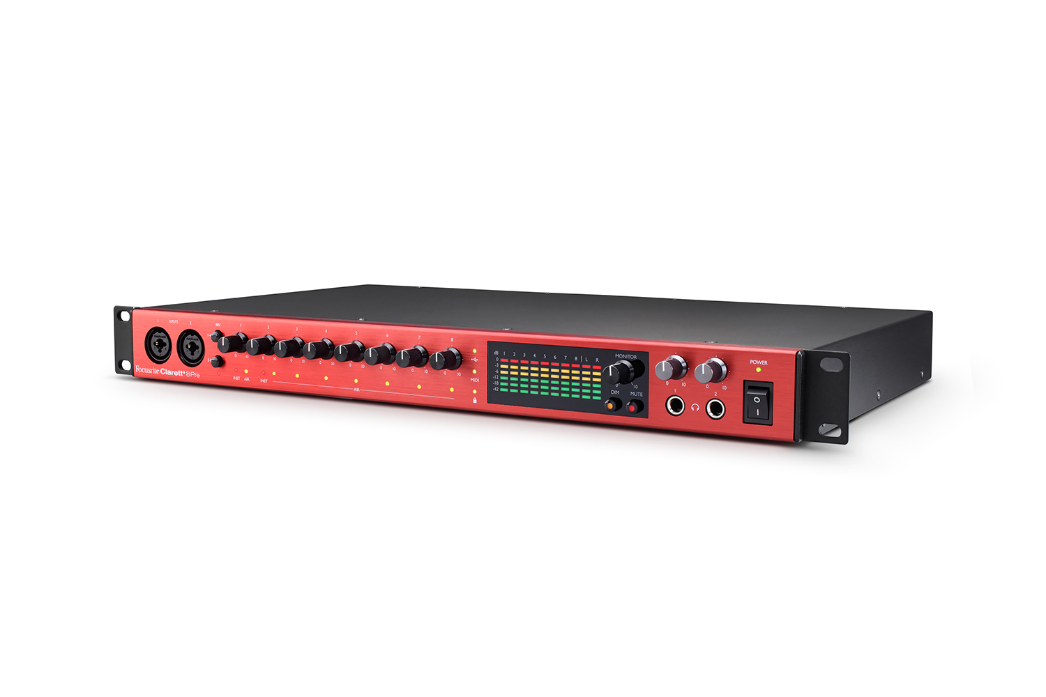 Focusrite Clarett+ 8 Pre USB-C Audio Interface - Image 4