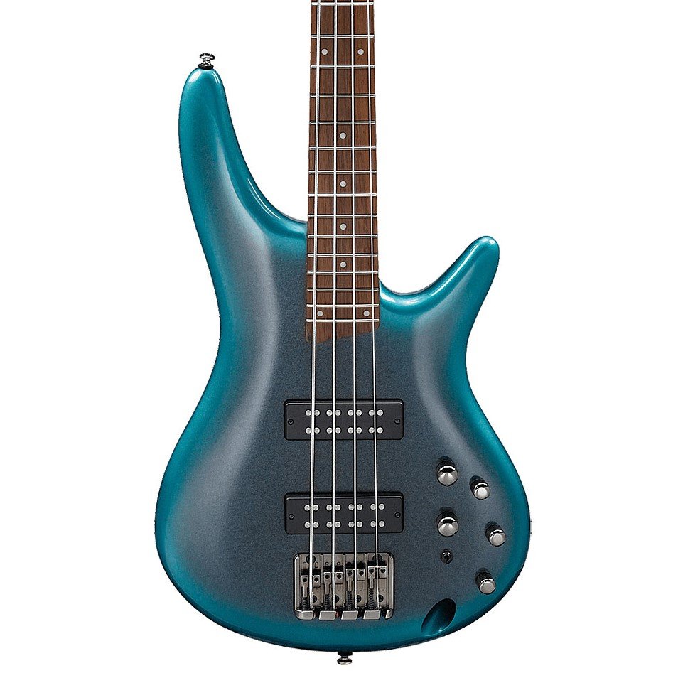 Ibanez SR Series SR300E 4 String Bass Guitar : Cerulean Aura Burst - Image 2