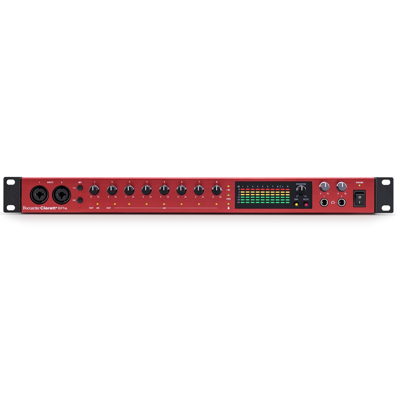 Focusrite Clarett+ 8 Pre USB-C Audio Interface