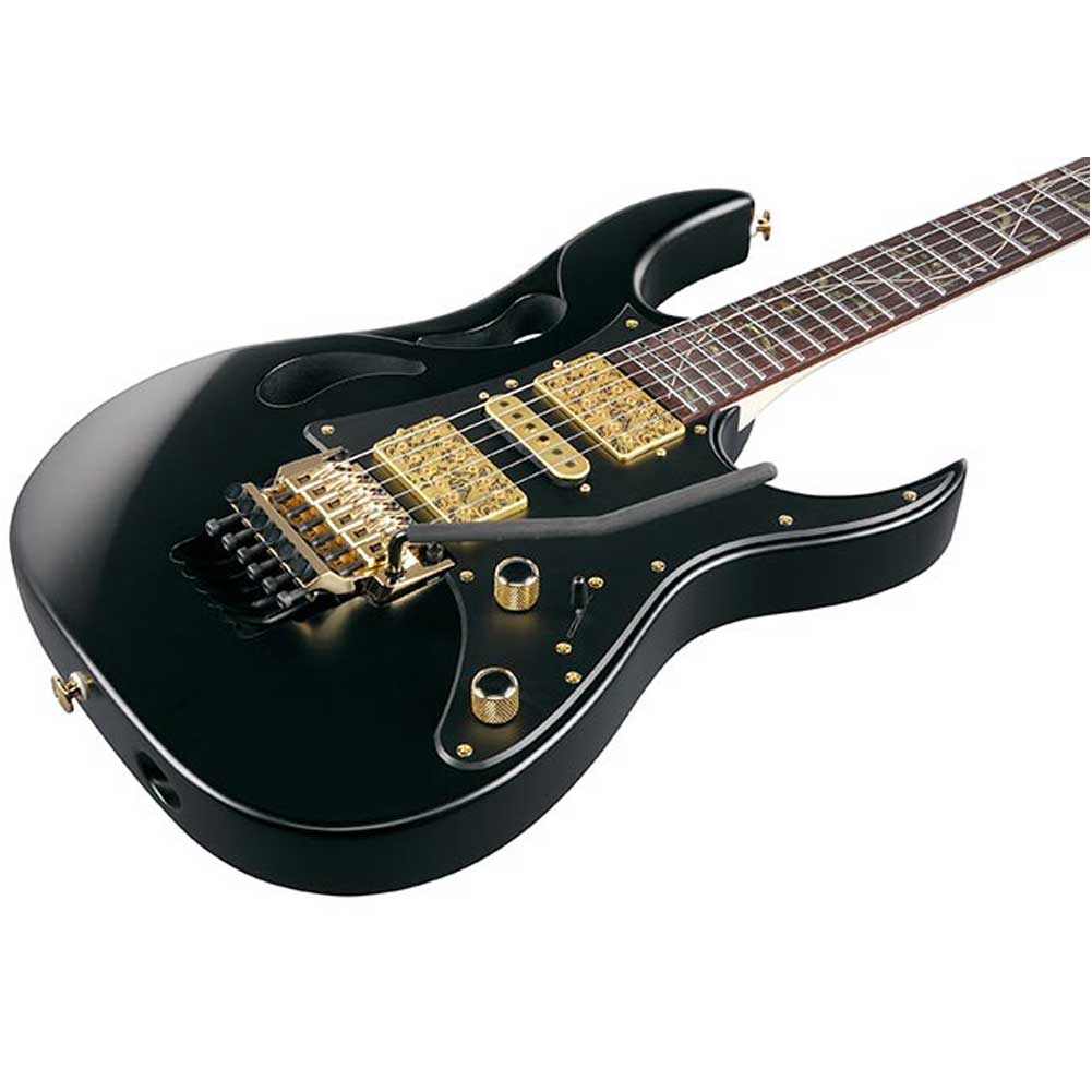 Ibanez PIA3761-XB Jem Steve Vai Signature Electric Guitar w/ M20RG Hard Case : Onyx Black - Image 2