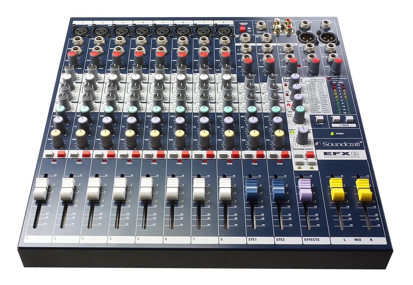 Soundcraft EFX8 Professional 8 Channel Mixer - Image 3
