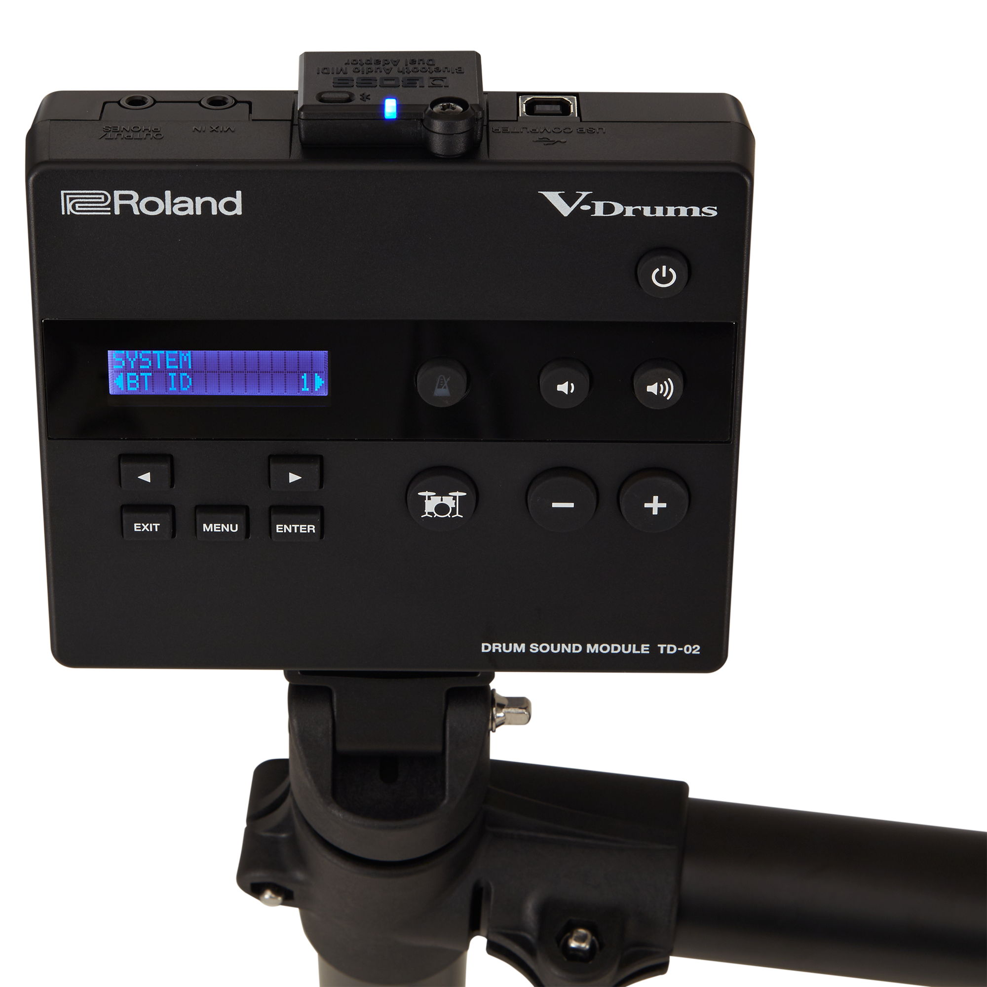 Roland TD-02KV V Drums Electronic Drum Kit w/ Mesh Snare - Image 4