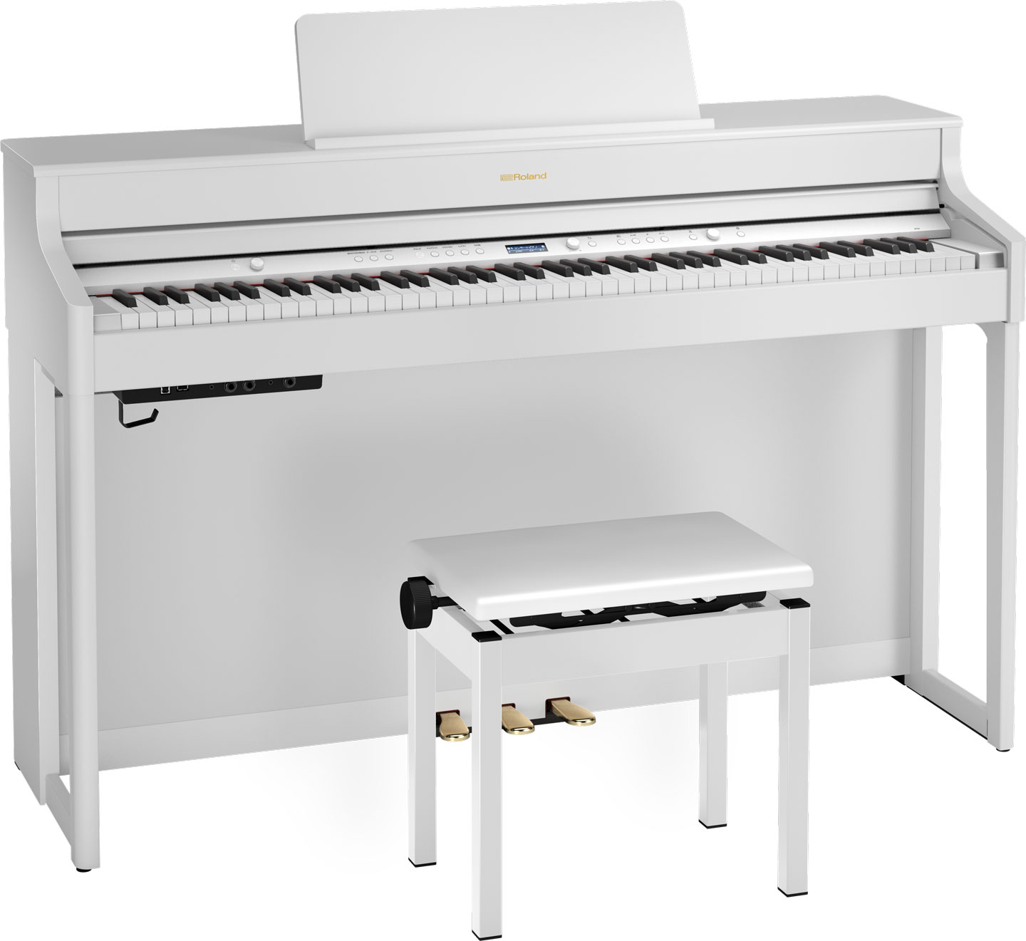 Roland HP702 88 Key Digital Piano : White - Image 2