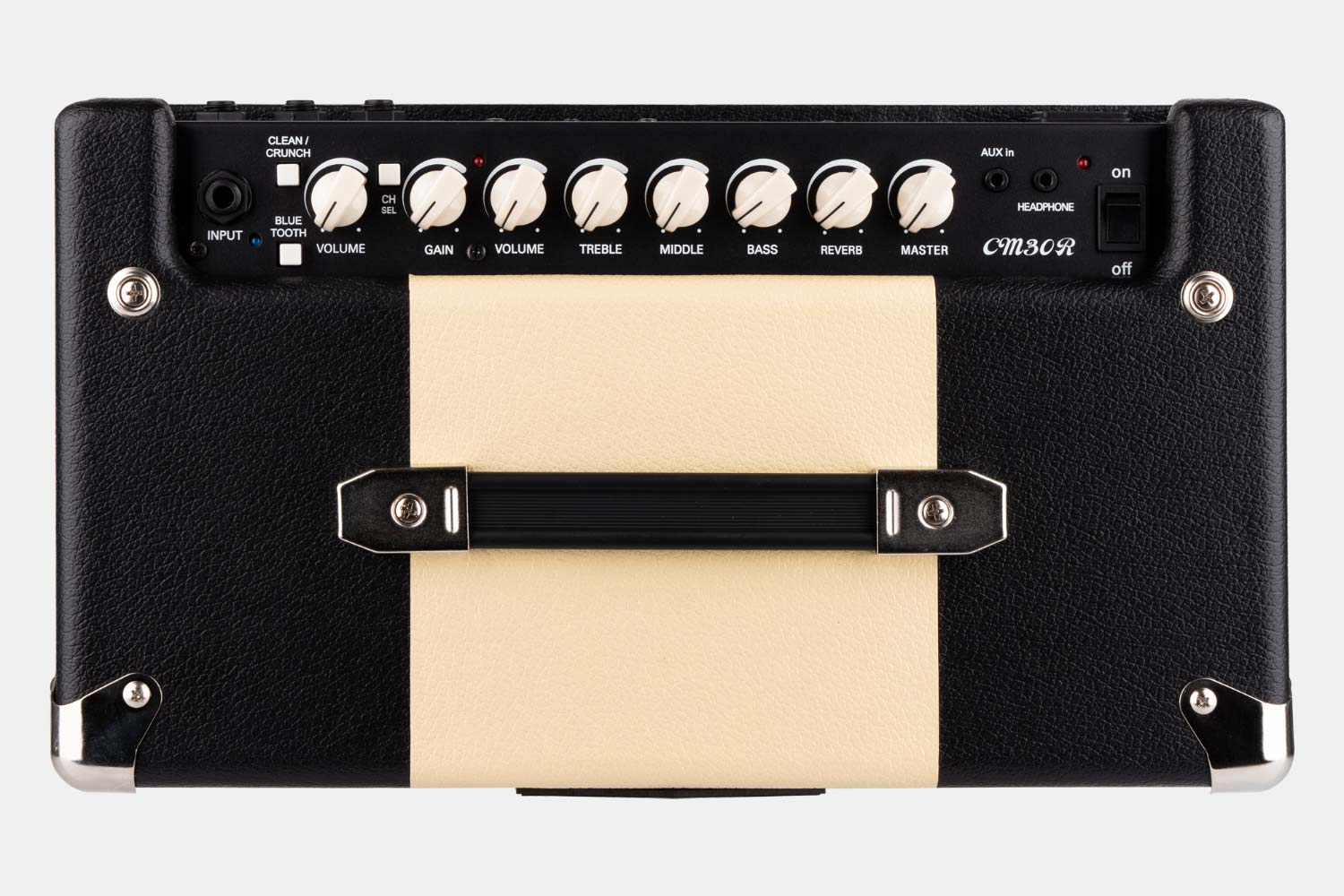 Cort CM30R BK CM Series 30w Guitar Combo Amplifier w/ Bluetooth : Black - Image 3