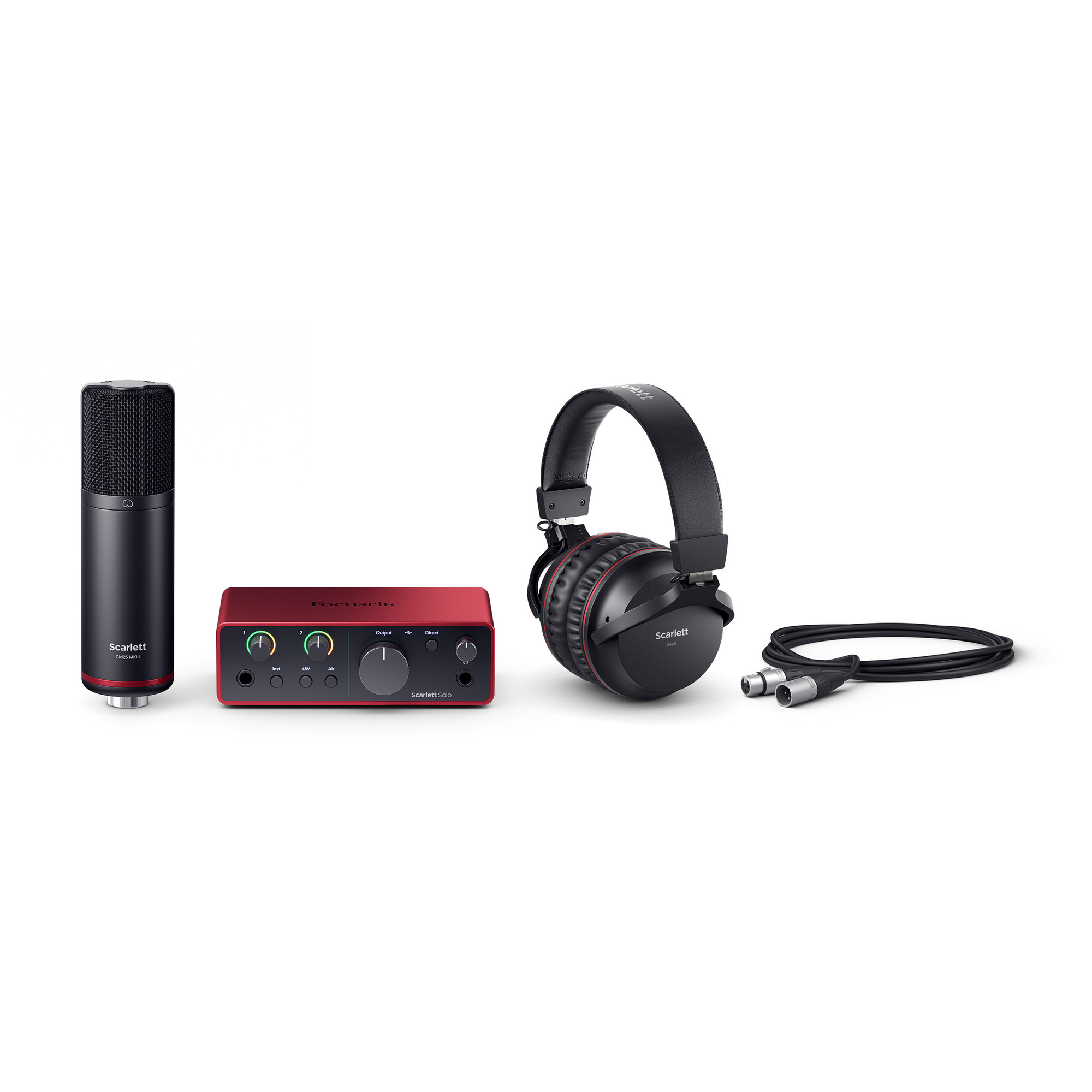 Focusrite Scarlett Solo Studio G4 : Studio Recording Bundle Pack - Image 2
