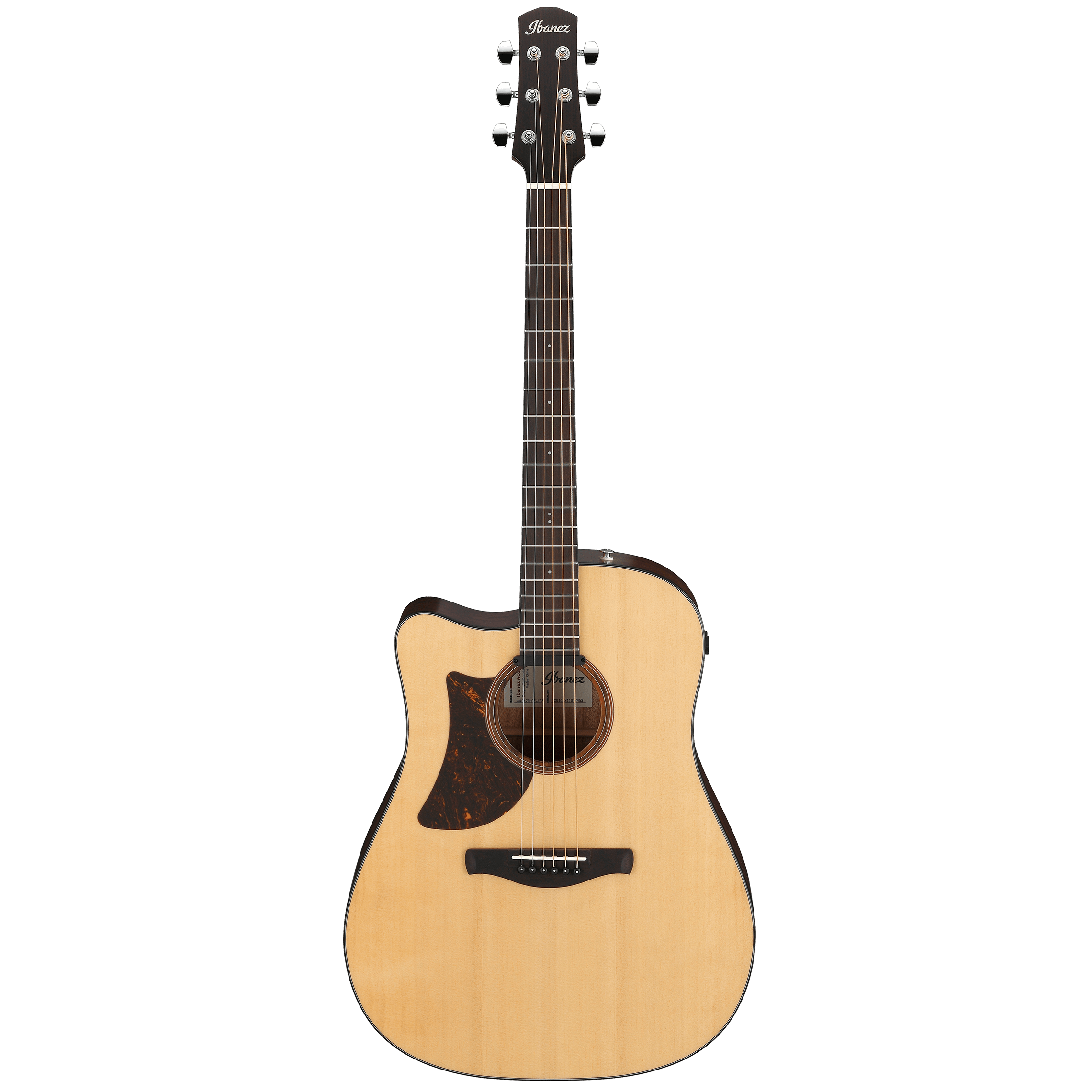 Ibanez AAD170LCE Left Handed Acoustic Guitar w/ EQ : Natural Low Gloss