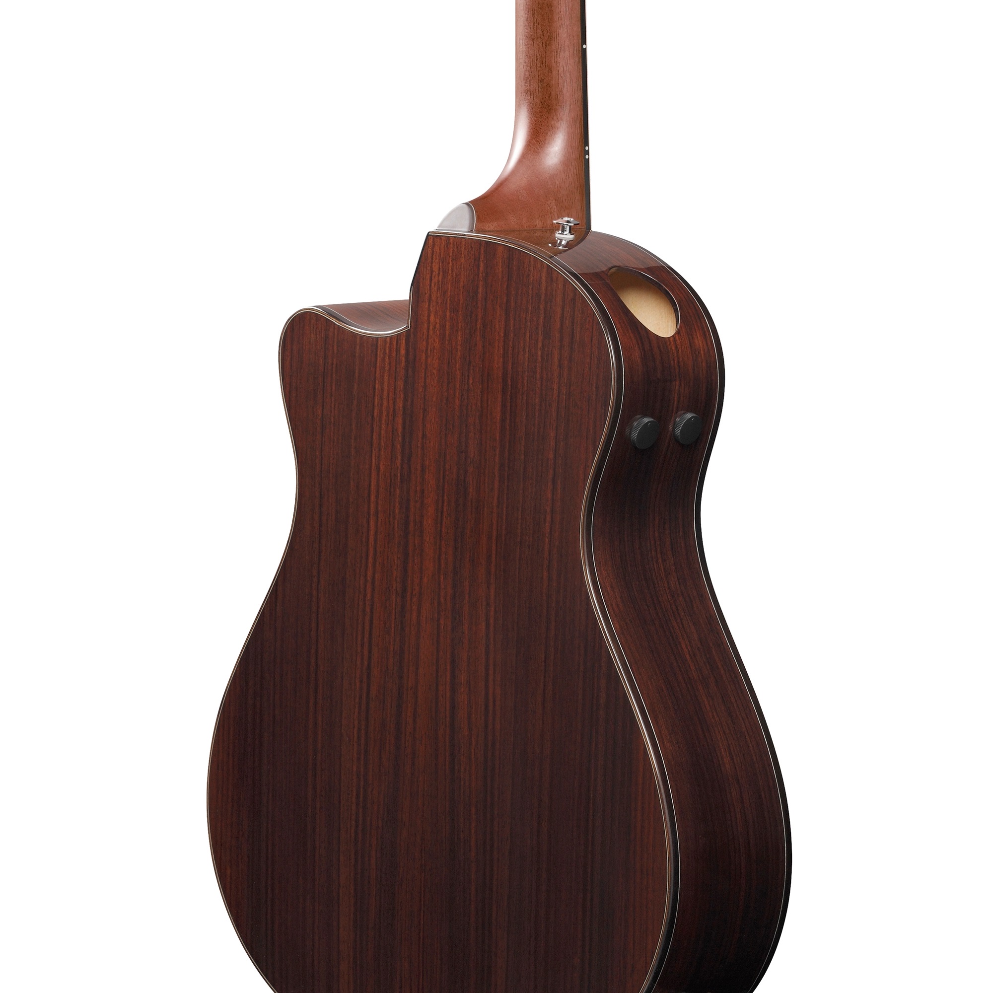 Ibanez AAM380CE-NT Advanced Acoustic Guitar w/ EQ : Natural High Gloss - Image 5