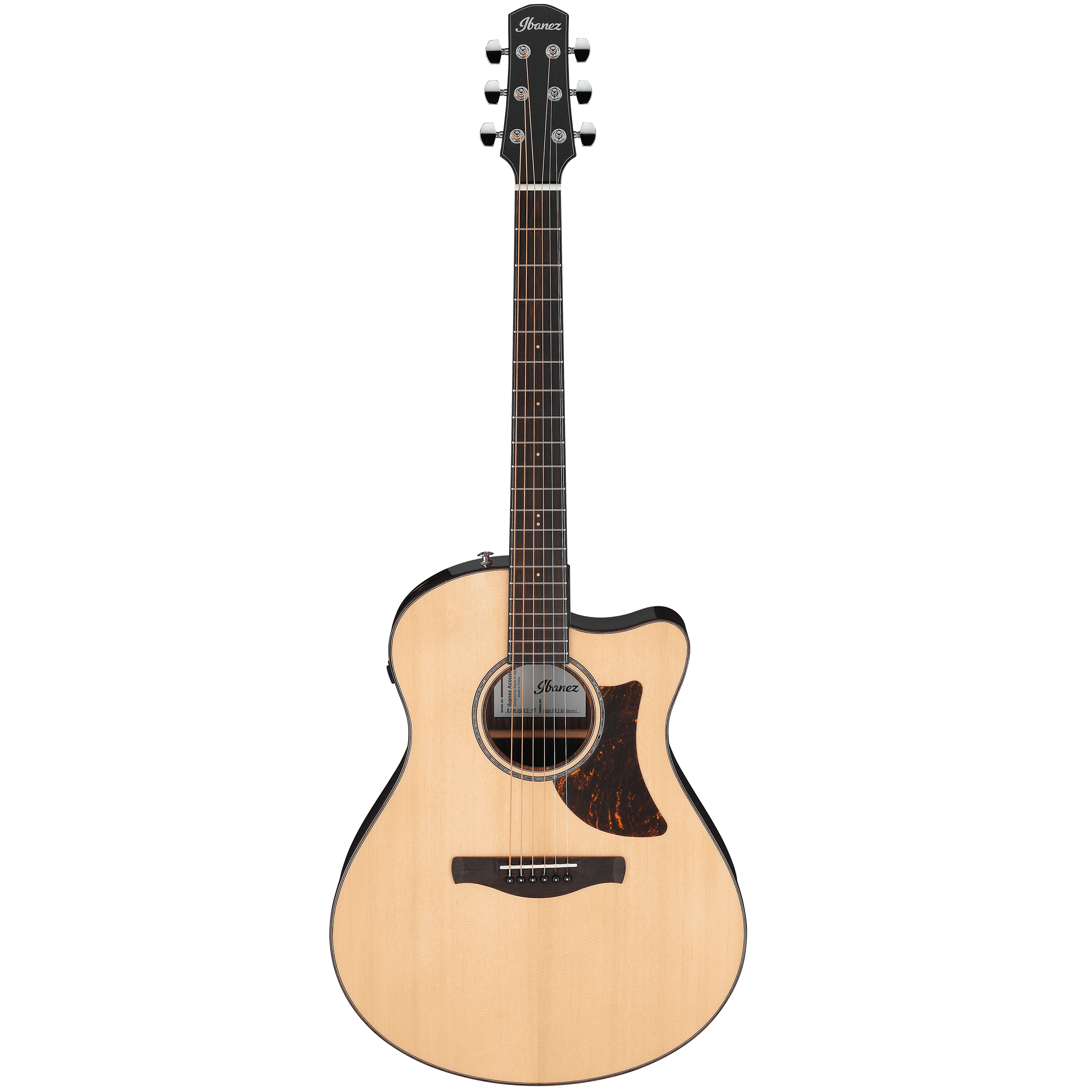 Ibanez AAM380CE-NT Advanced Acoustic Guitar w/ EQ : Natural High Gloss