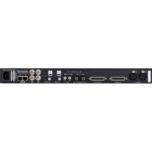 Focusrite Pro Red 8Line Thunderbolt 3 Audio Interface with Dante - Image 6