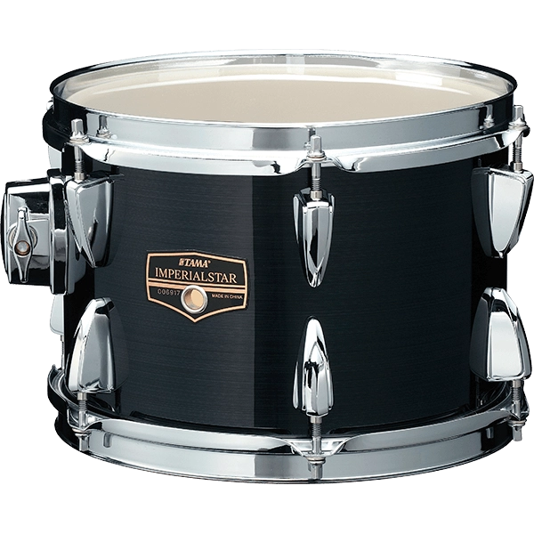 Tama Imperialstar IP62H6W 6 Piece Drum Kit w/ 22" Kick : Hairline Black - Image 3