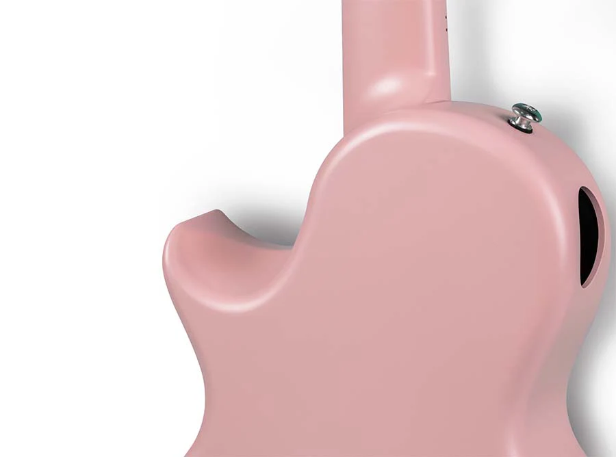 Enya Nova Go Carbon Fiber 1/2 Acoustic Guitar : Pink - Image 4