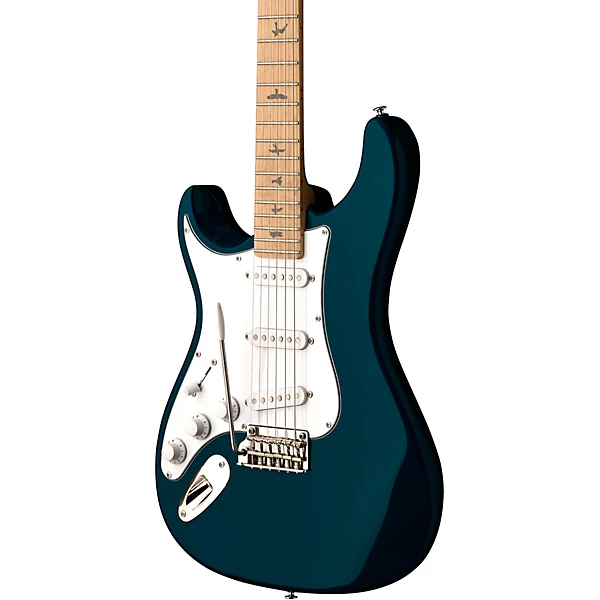 PRS SE Lefty Silver Sky Electric Guitar : Nylon Blue with Maple Fingerboard - Image 4
