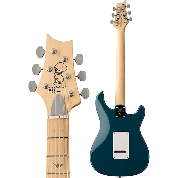 PRS SE Lefty Silver Sky Electric Guitar : Nylon Blue with Maple Fingerboard - Image 2