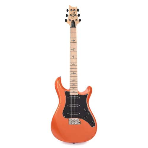 PRS SE NF3 Electric Guitar with Maple Fingerboard : Metallic Orange