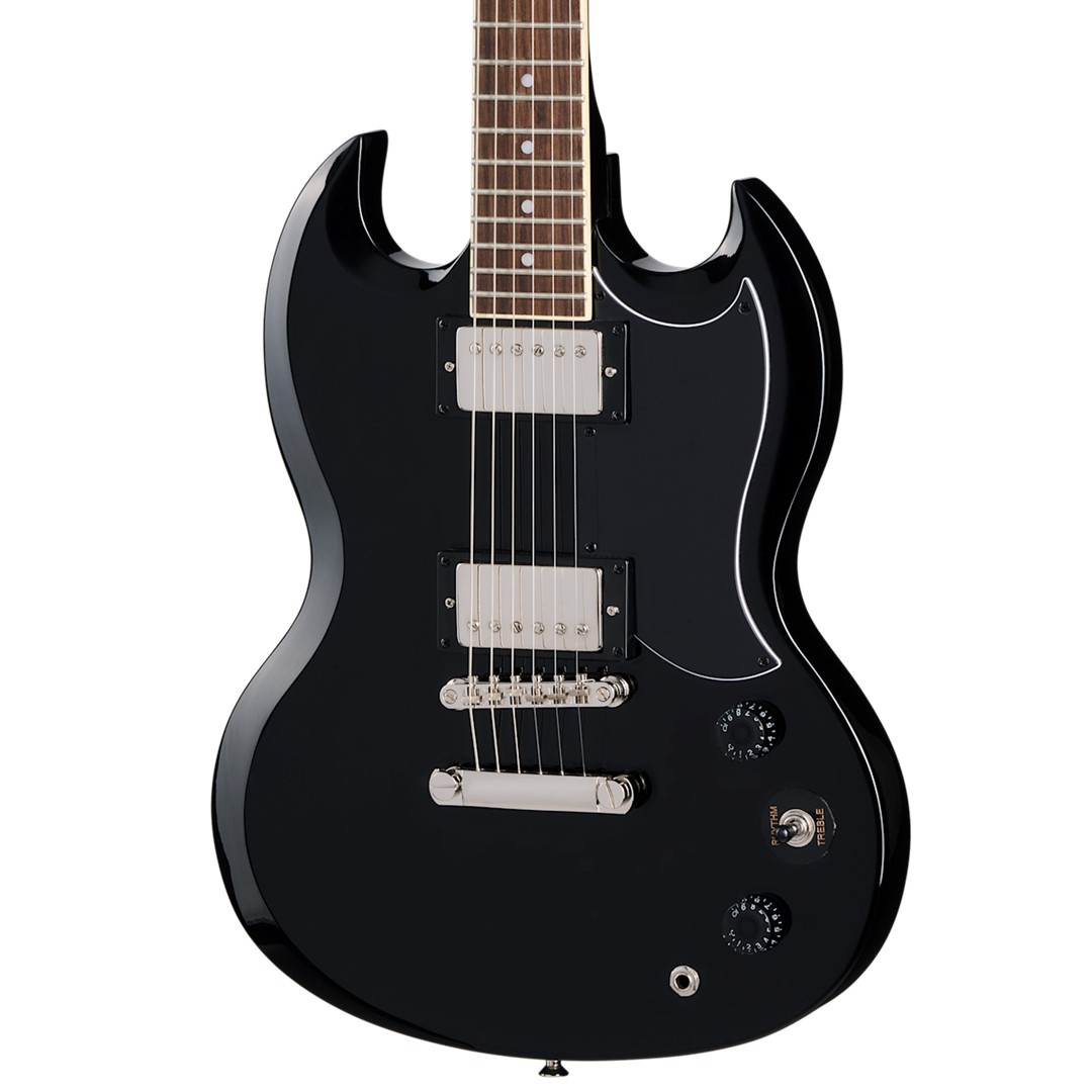 Epiphone E1SGT-EB SG Tribute Electric Guitar : Black - Image 2