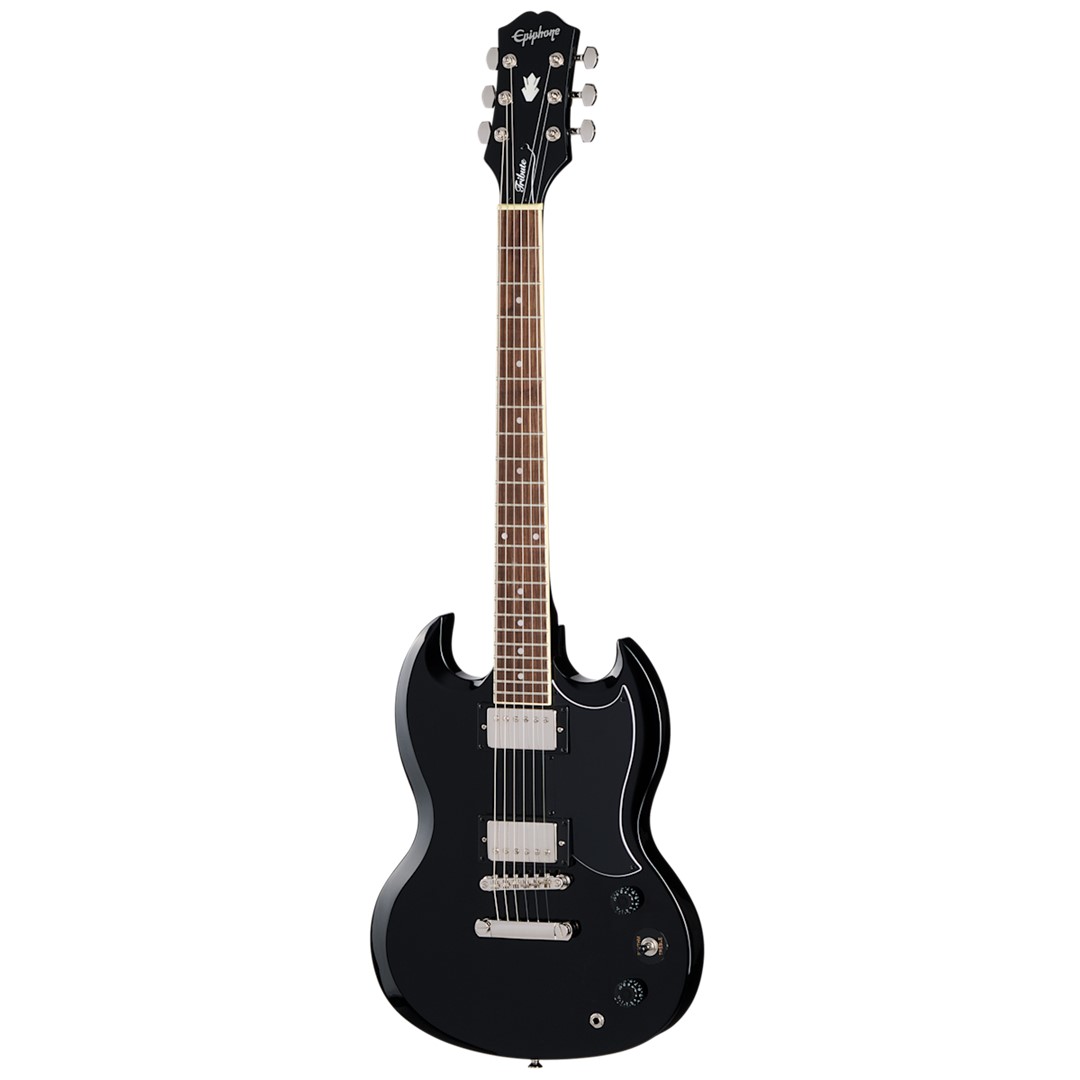 Epiphone E1SGT-EB SG Tribute Electric Guitar : Black